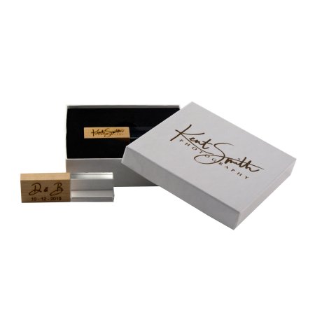 YOUR LOGO PRINTED BOX with 16GB FLASH DRIVE BUNDLE