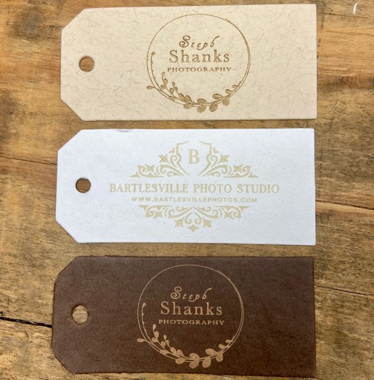 Artisan Tags ENGRAVED