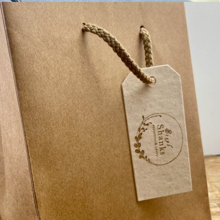 NATURAL KRAFT Bags + Tags (Min. 10 pcs. | 20% off on 20 bags/tags)