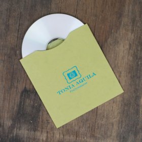 25 - Artisan Avocado CD Sleeves with logo 25 - Artisan Avocado CD Sleeves with logo