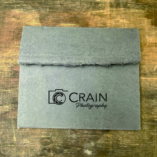 8 x 12" Handmade Case with Torn Edge (Imprint Included in Price) - Click Image to Close