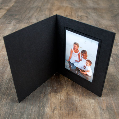 Custom Printed Portrait 5x7 Paper Photo Folders